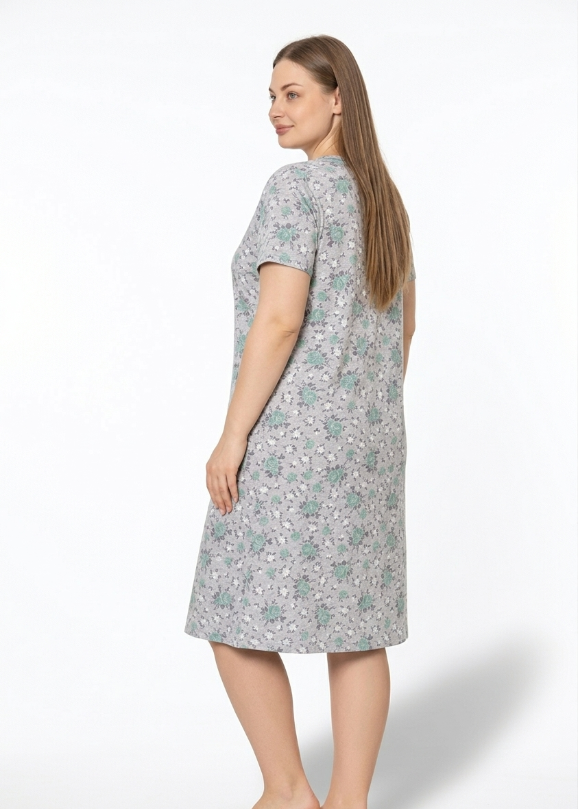 Nachthemd Plus-Size Lora aus Baumwolle