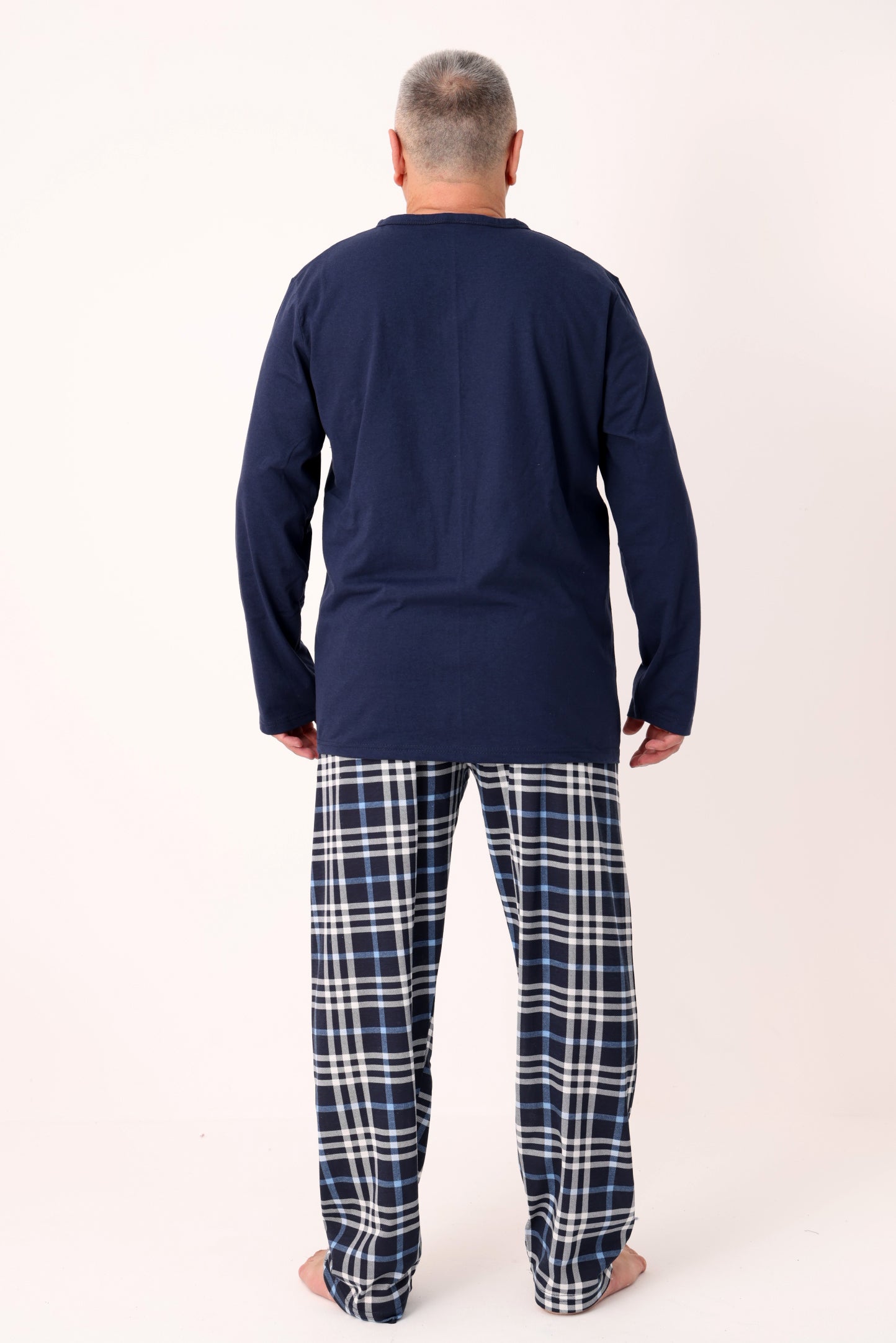 Pyjamaset Plus-Size Static aus Baumwolle