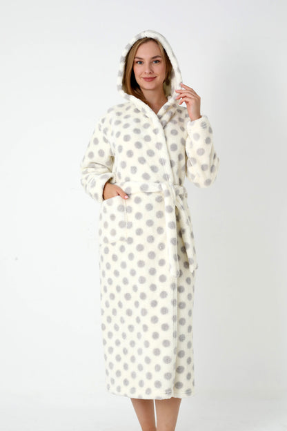 Bademantel Polka Dot
