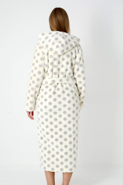 Bademantel Polka Dot