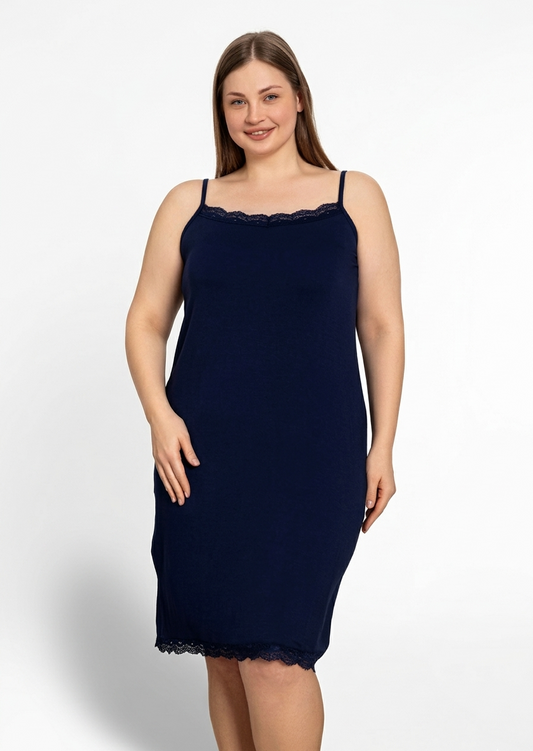 Nachthemd Plus-Size Velin aus Viskose
