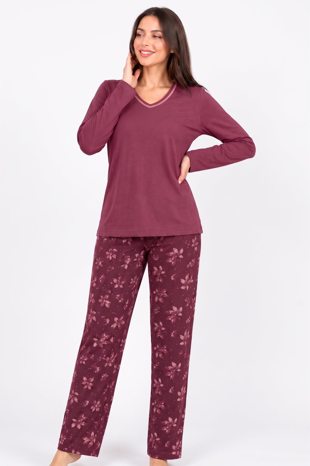 Pyjamaset Ruby aus Baumwolle