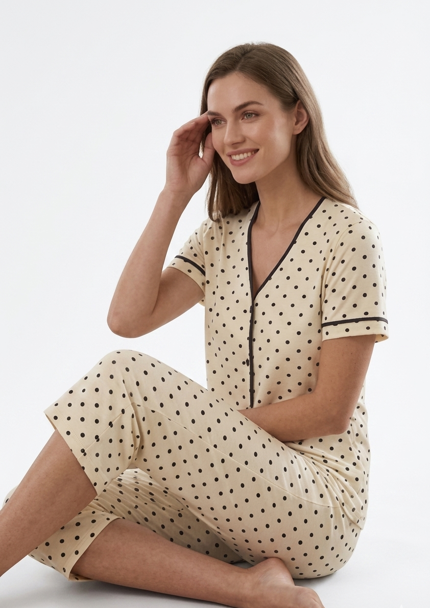 Pyjamaset Pearl aus Baumwolle