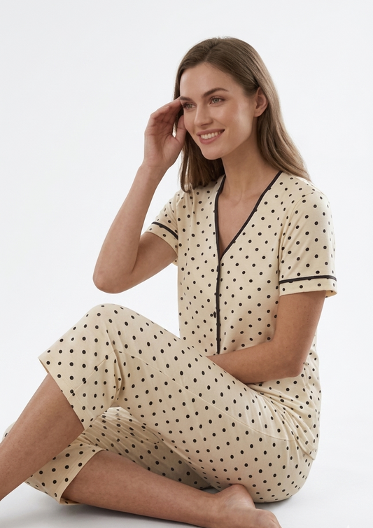 Pyjamaset Pearl aus Baumwolle