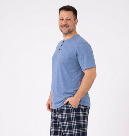 Pyjamaset Plus-Size Surf aus Baumwolle