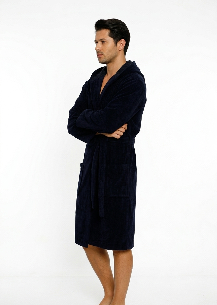 Herren Bademantel Dark