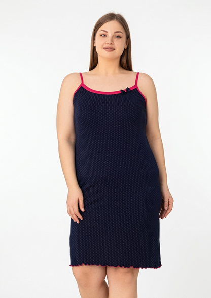 Nachthemd Plus-Size Norra aus Viskose