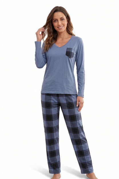 Pyjamaset Chloe aus Baumwolle