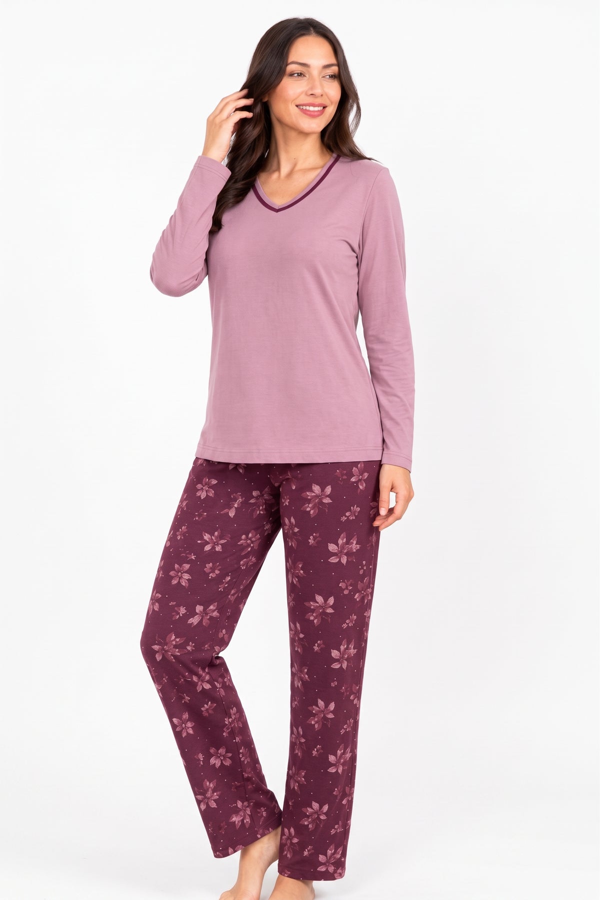 Pyjamaset Ruby aus Baumwolle