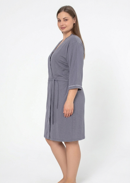 Bademantel Plus-Size Sweet Pea aus Baumwolle
