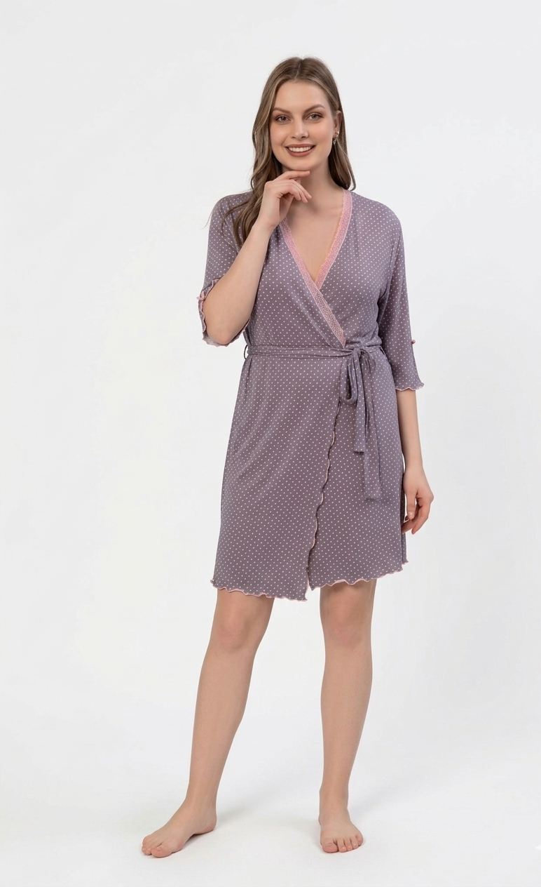 Bademantel Girly aus Viskose