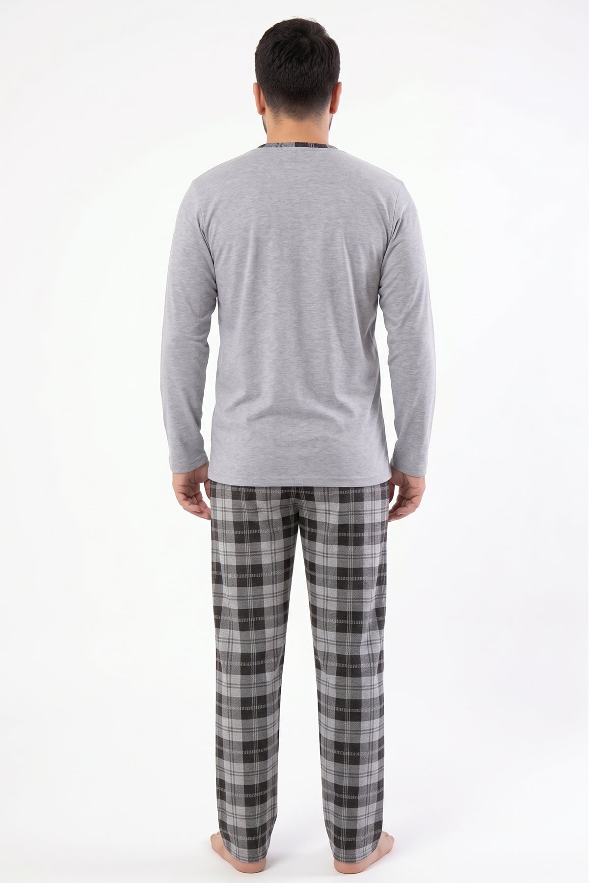 Pyjamaset Plus-Size Logan aus Baumwolle