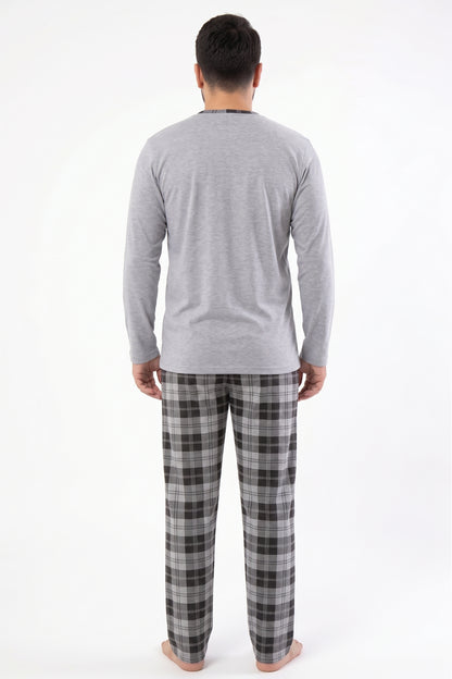 Pyjamaset Plus-Size Logan aus Baumwolle