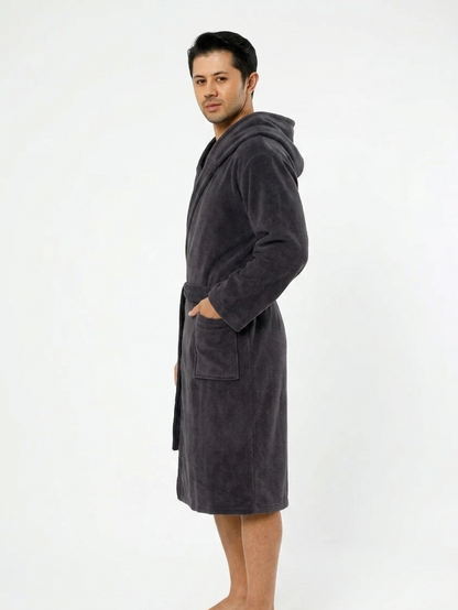 Herren Bademantel Dark