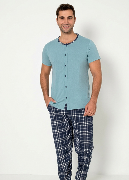 Pyjamaset Cruz aus Baumwolle