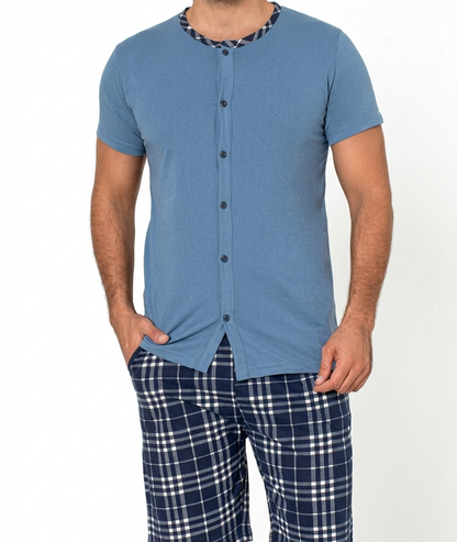 Pyjamaset Cruz aus Baumwolle