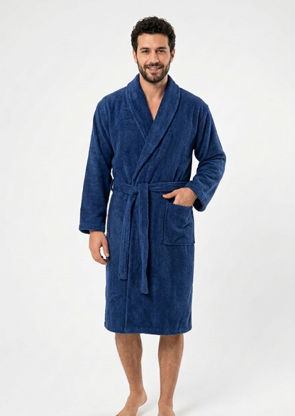 Herren Bademantel Onyx