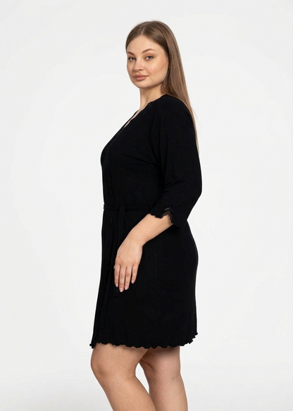 Bademantel Plus-Size Azra aus Viskose