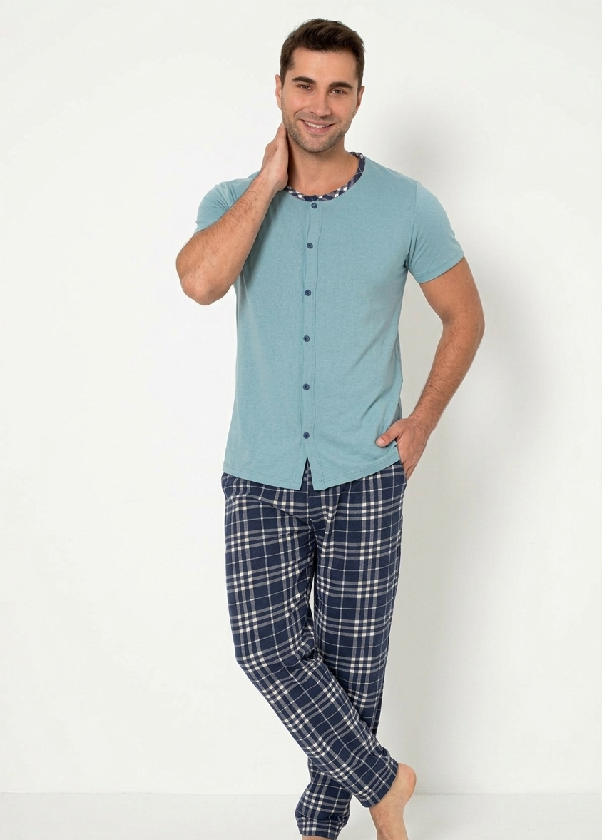 Pyjamaset Cruz aus Baumwolle