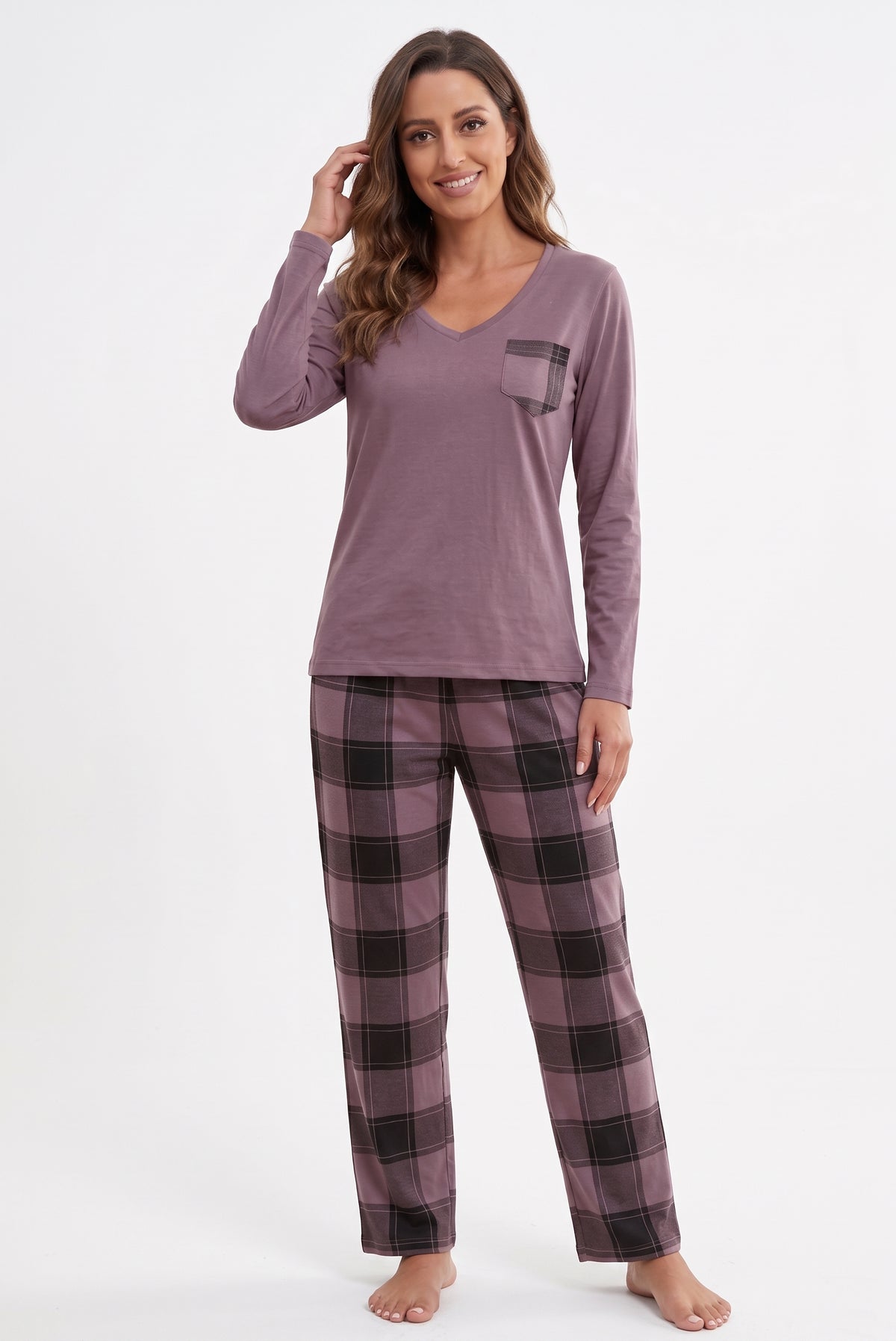 Pyjamaset Chloe aus Baumwolle