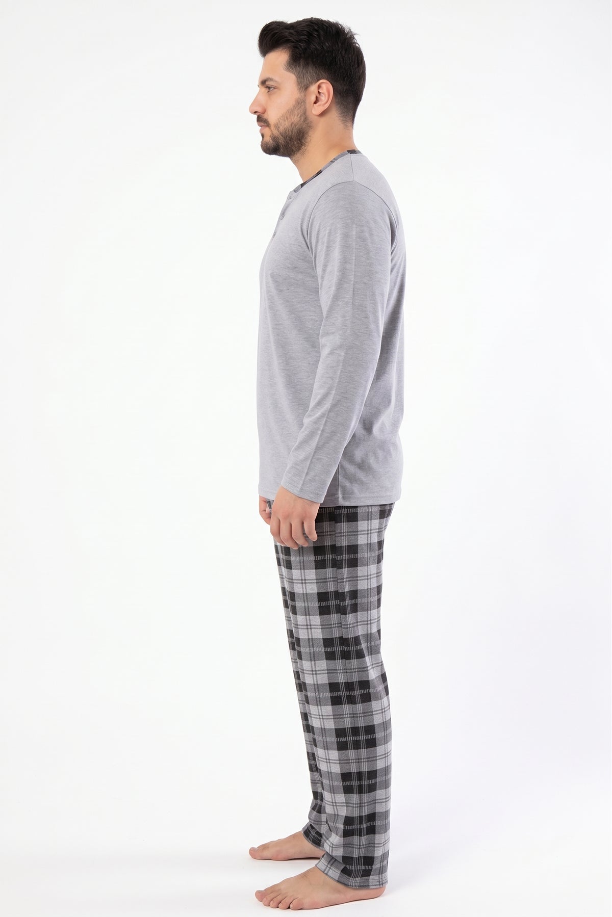 Pyjamaset Plus-Size Logan aus Baumwolle