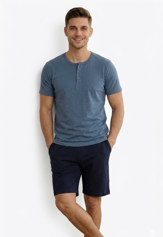 Pyjamaset Basil aus Baumwolle