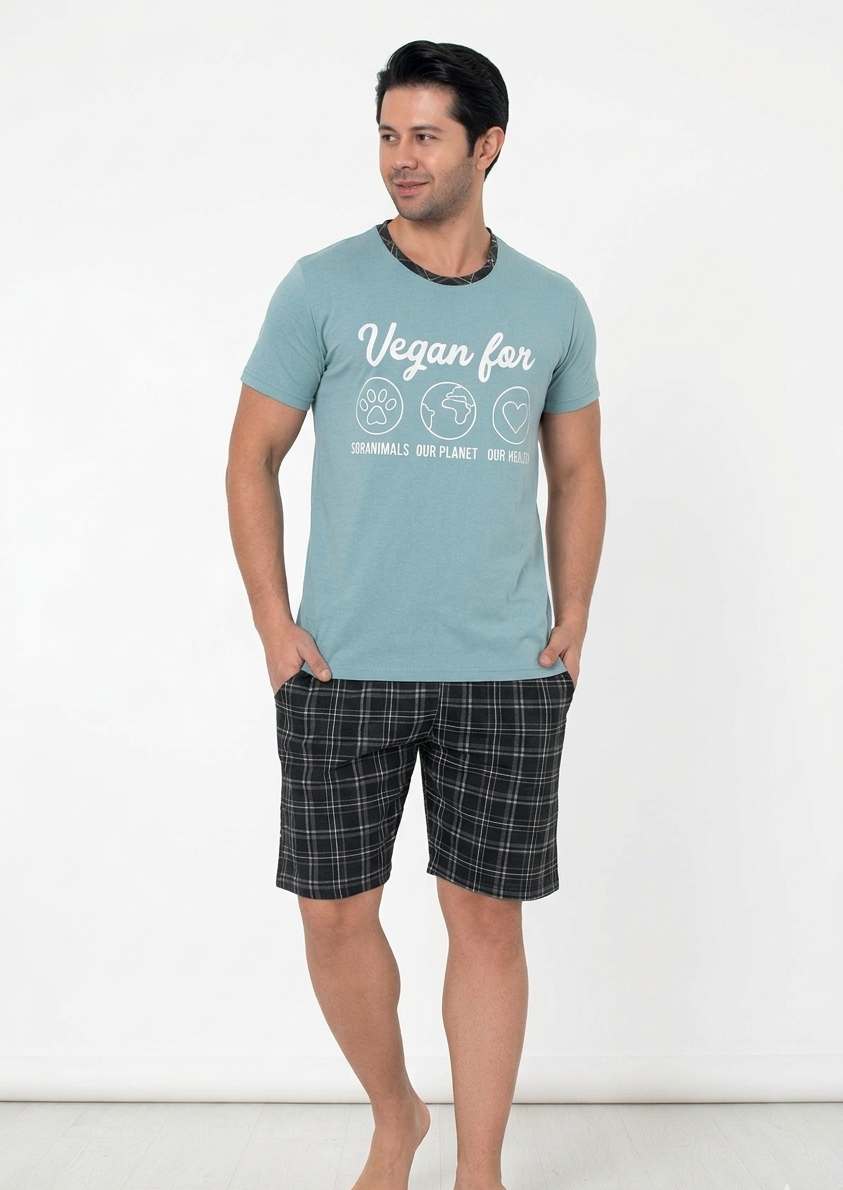 Pyjamaset Vegan aus Baumwolle