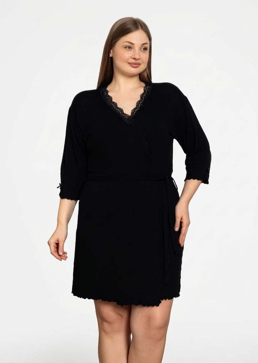 Bademantel Plus-Size Azra aus Viskose