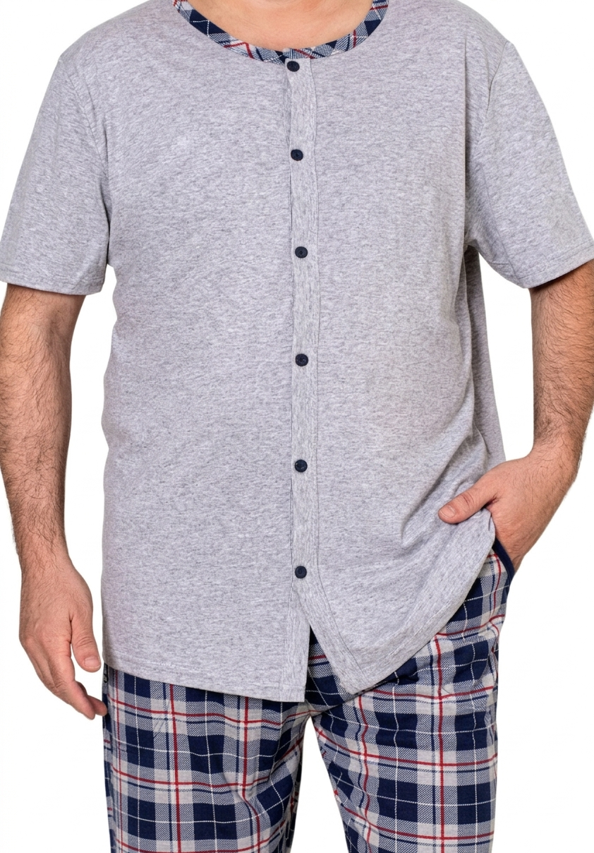 Pyjamaset Plus-Size Jett aus Baumwolle