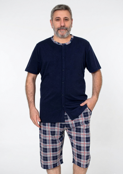 Pyjamaset Plus-Size Jett aus Baumwolle
