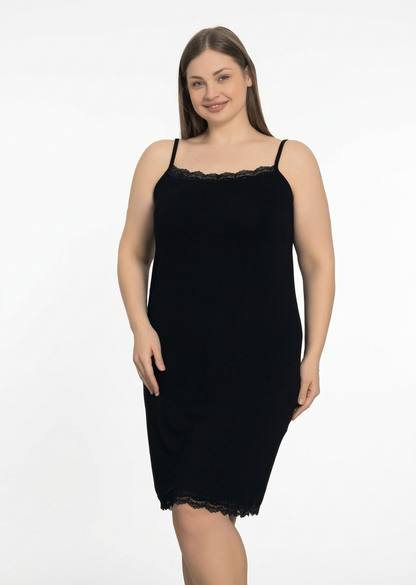 Nachthemd Plus-Size Velin aus Viskose