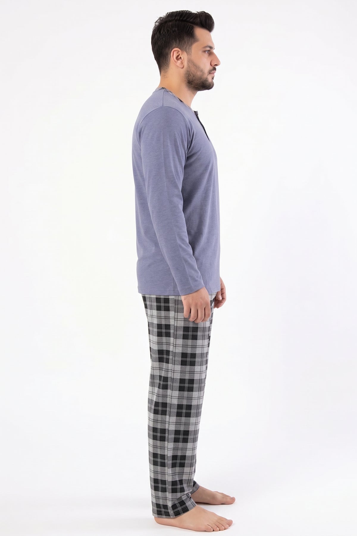 Pyjamaset Plus-Size Logan aus Baumwolle