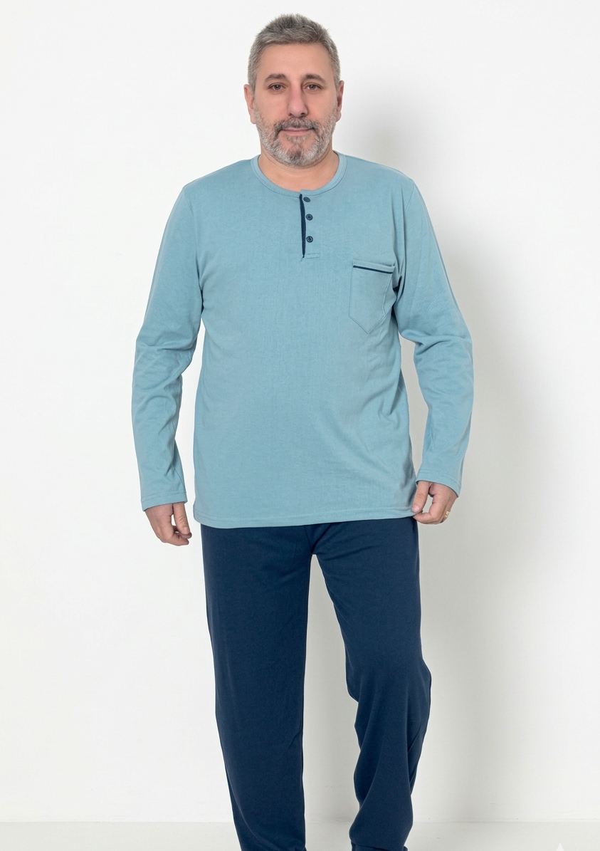 Pyjamaset Plus-Size Shade aus Baumwolle