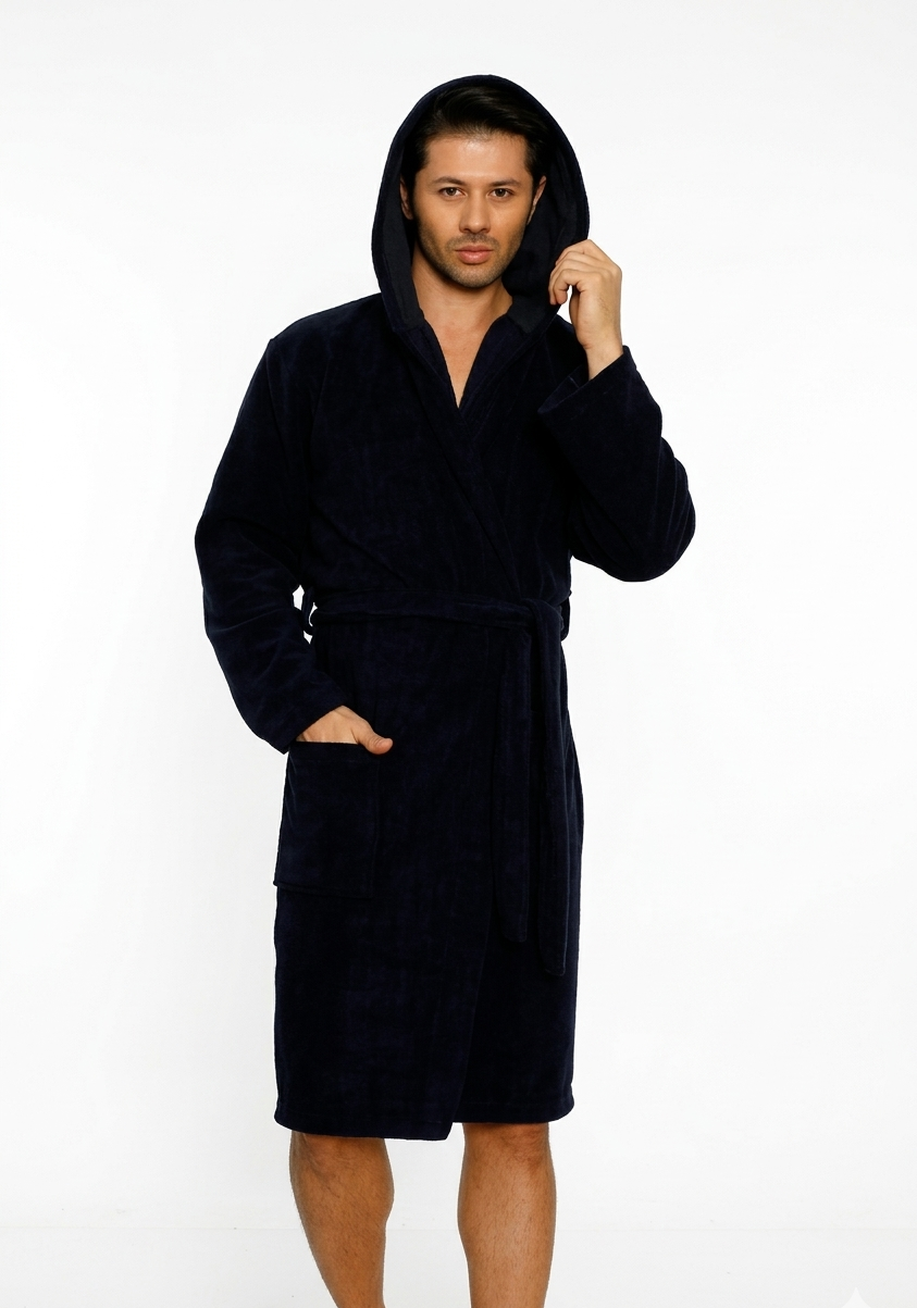 Herren Bademantel Dark