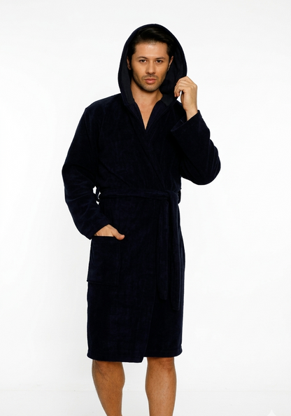 Herren Bademantel Dark