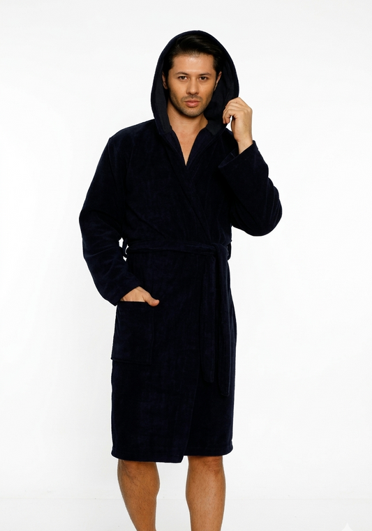 Herren Bademantel Dark
