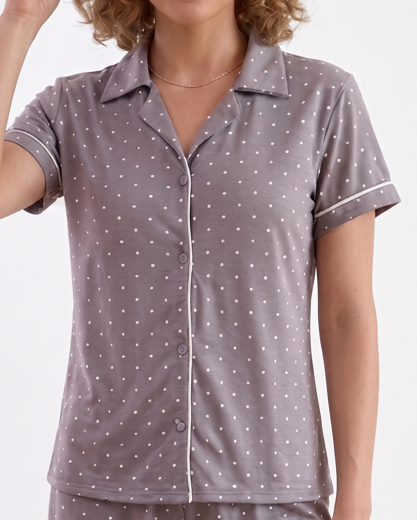Pyjamaset Sienna aus Baumwolle
