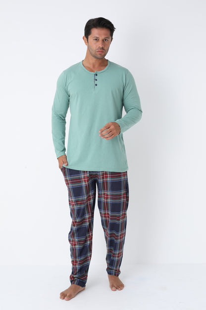 Pyjamaset Forest aus Baumwolle
