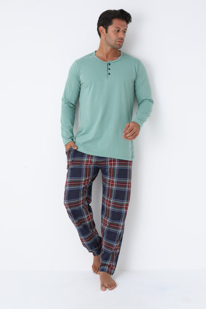 Pyjamaset Forest aus Baumwolle