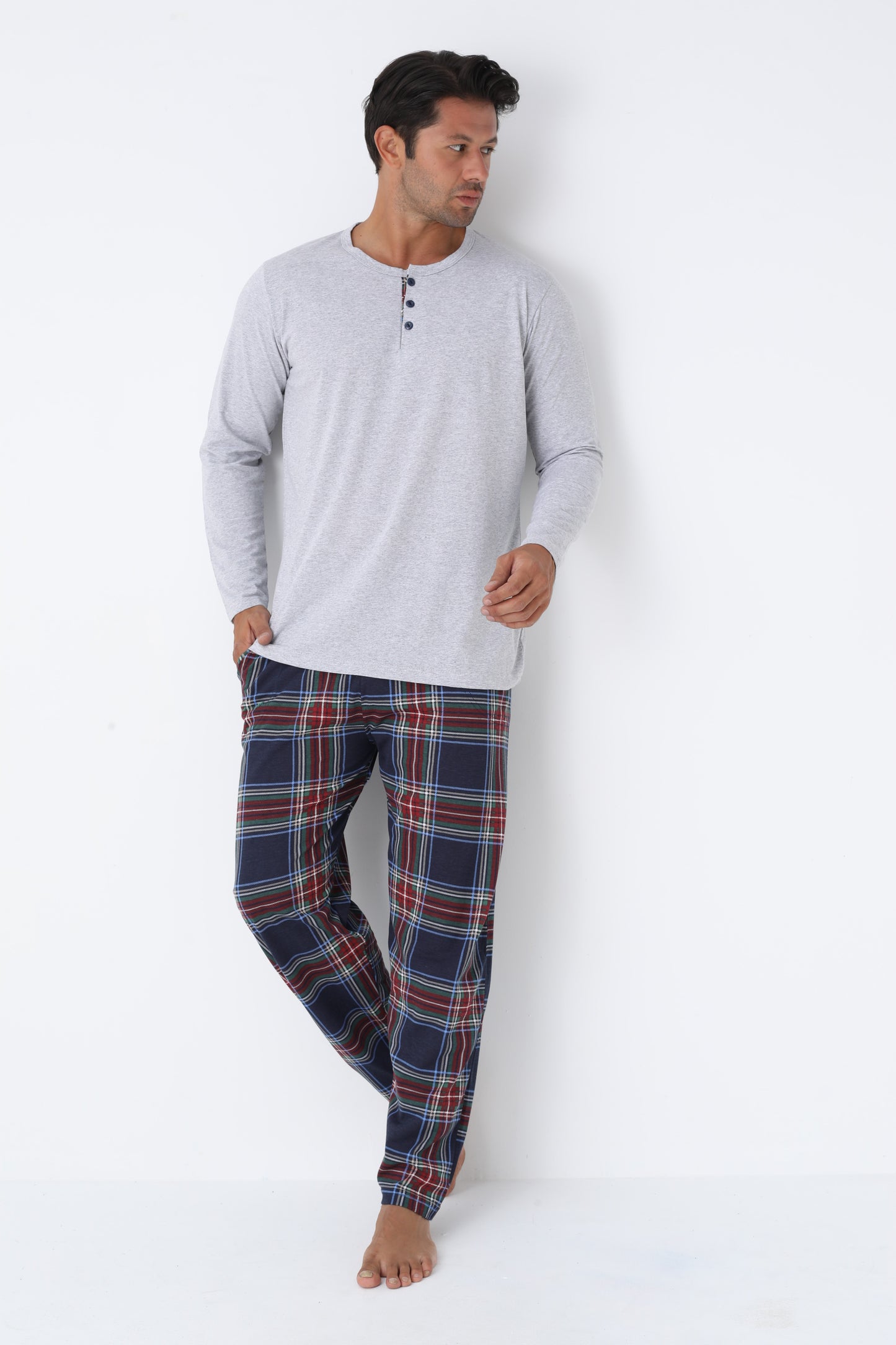 Pyjamaset Forest aus Baumwolle