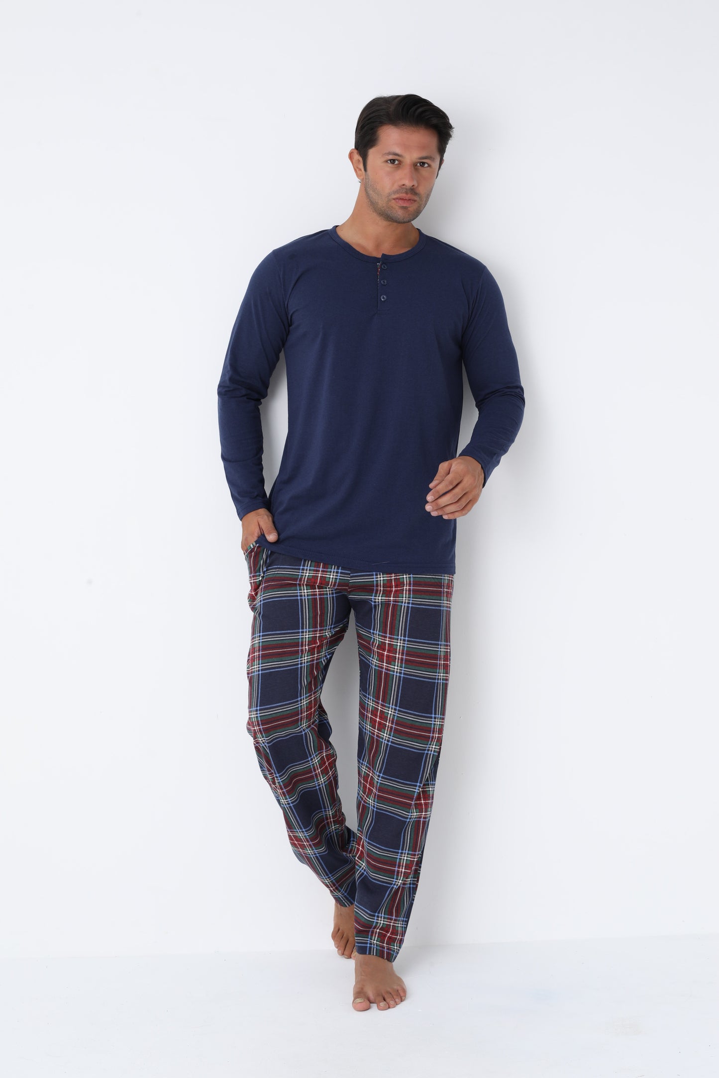 Pyjamaset Forest aus Baumwolle
