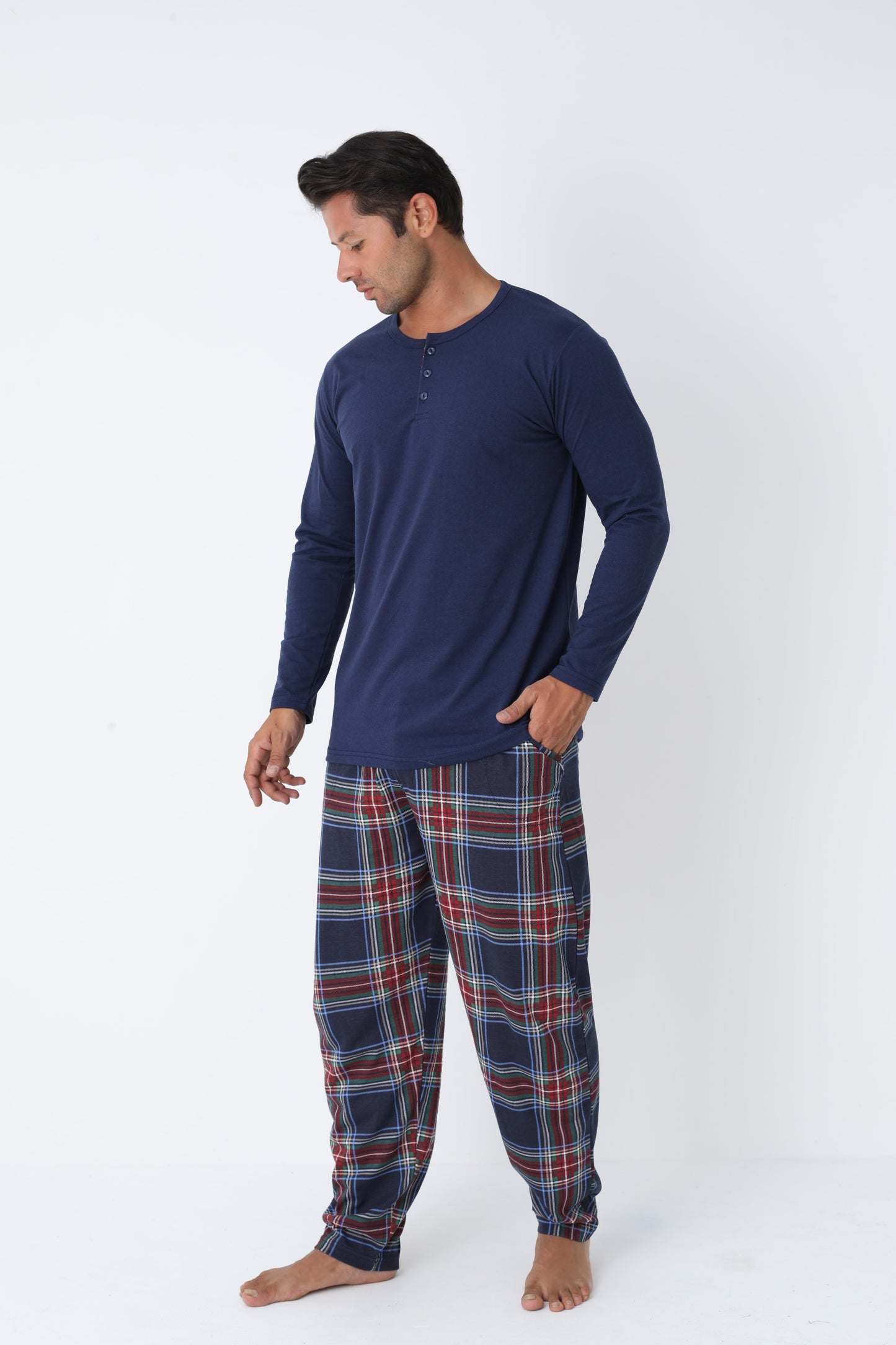 Pyjamaset Forest aus Baumwolle