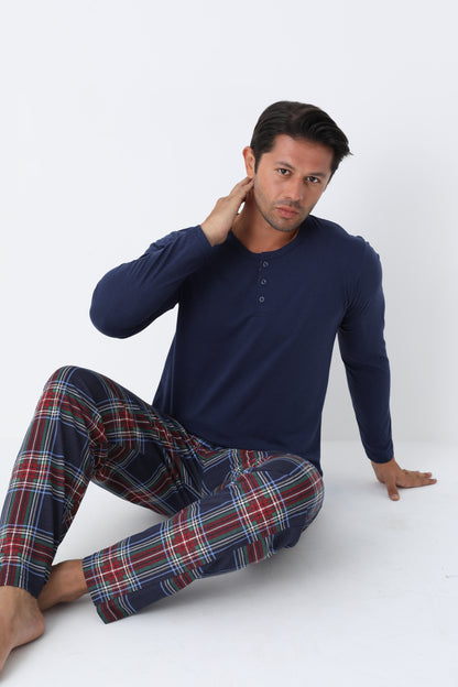 Pyjamaset Forest aus Baumwolle