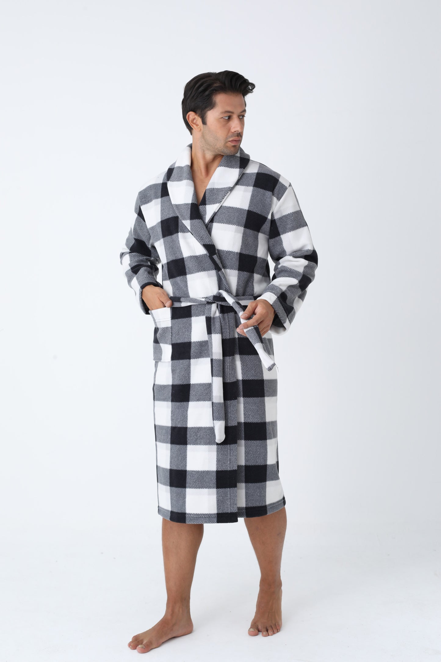 Herren Bademantel Element