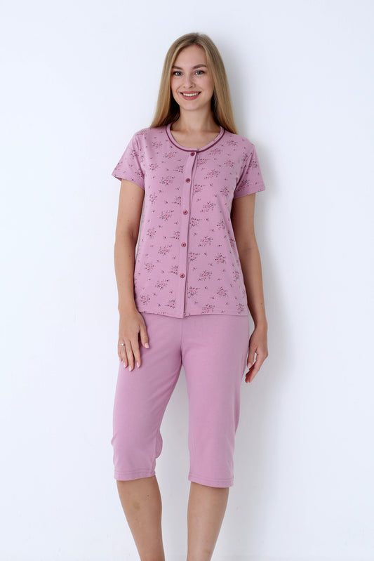 Pyjamaset Bloom aus Baumwolle