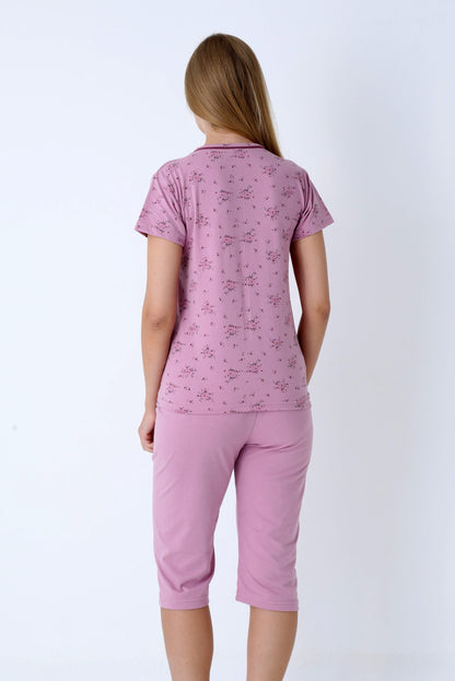Pyjamaset Bloom aus Baumwolle