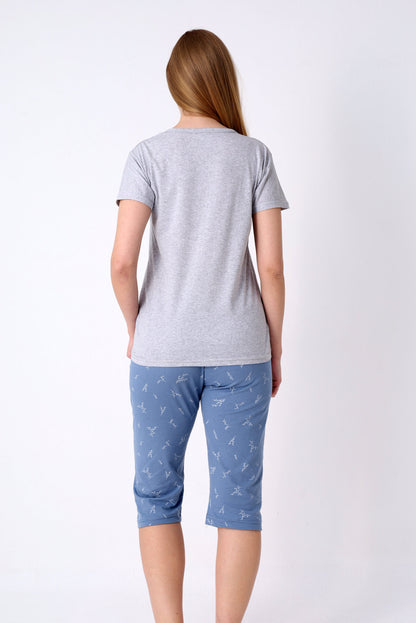 Pyjamaset Mavi aus Baumwolle