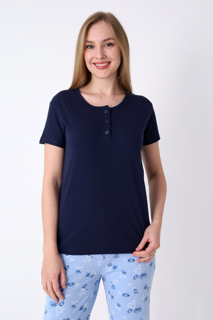 Pyjamaset Blue aus Baumwolle