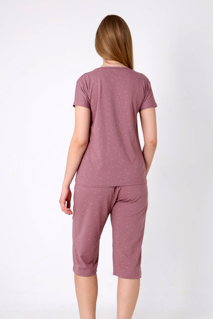 Pyjamaset Coffee aus Baumwolle