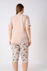 Pyjamaset Plus-Size Amber aus Baumwolle